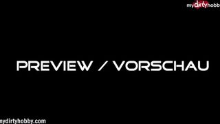 Világos Szőke tinédzser csajszi sztrapkóban pattan a faszra kint a castingon