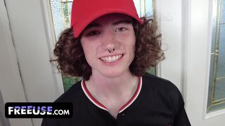 Megdugtam az edzőmet! szerencsés baseball játékos ingyenesen használja bazinagy didkós milfjét!