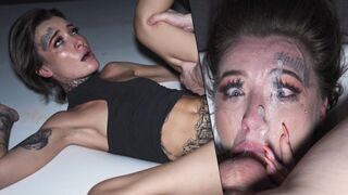 Throated - majdnem nem bírt vele a szűz vagina