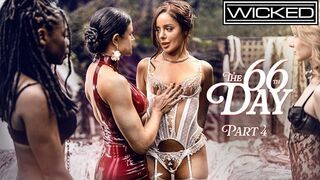 Csatlakozz a Wicked kívánatos spiné csapatához Vanna Bardot vezetésével egy forró négyesben